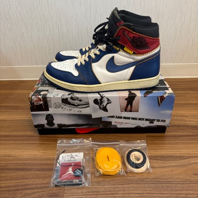 UNION × Nike Air Jordan 1 Retro High OG NRG "Storm Blue/Varsity Red"