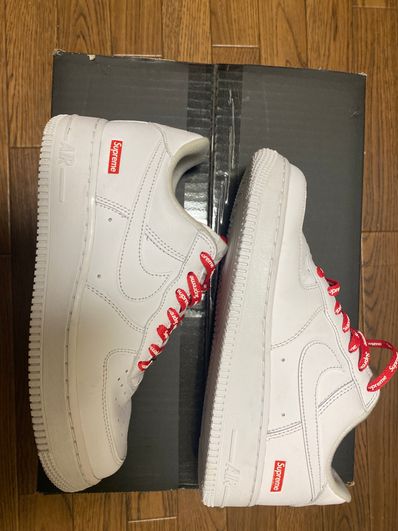 Supreme × Nike Air Force 1 Low "White"