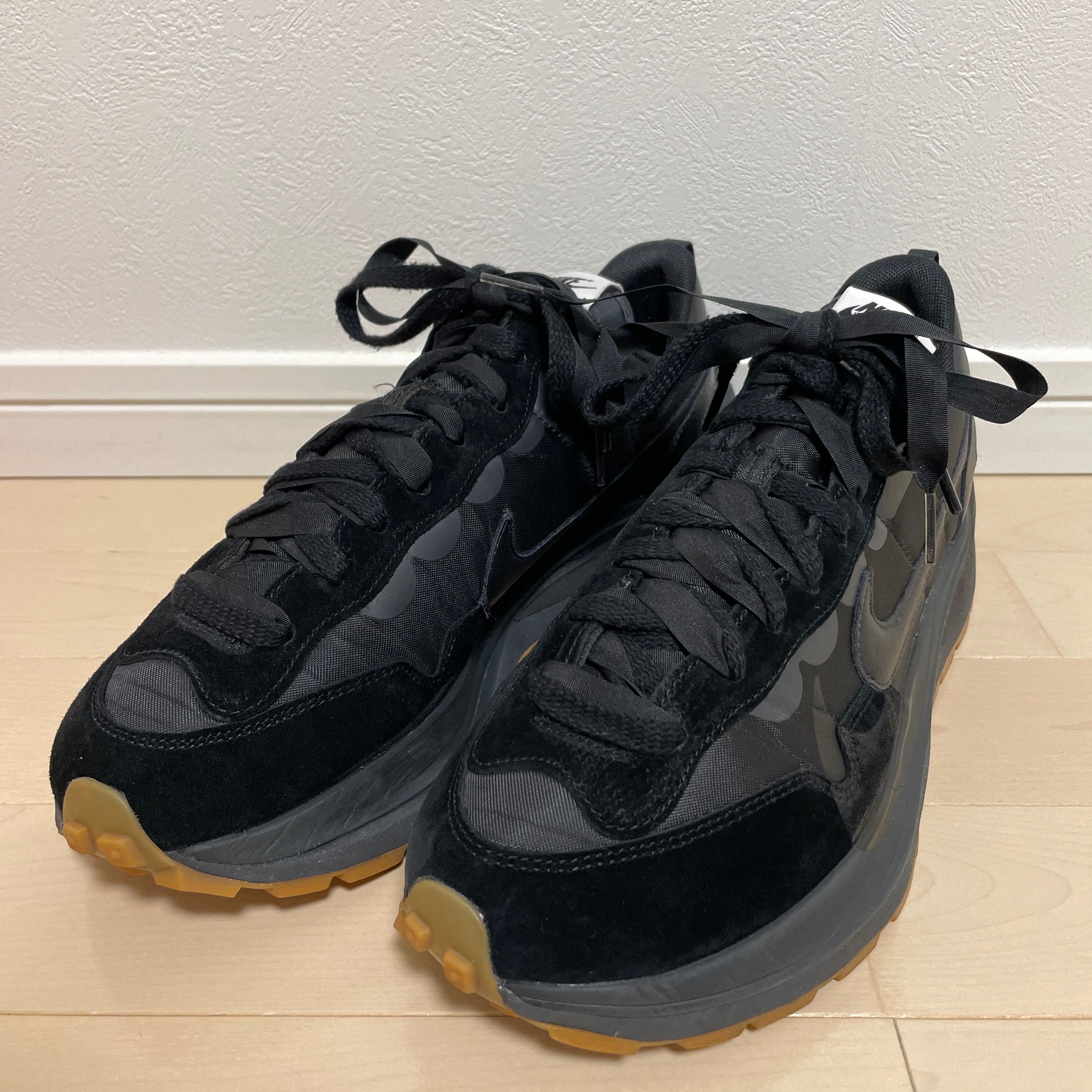 sacai × Nike VaporWaffle "Black Gum"