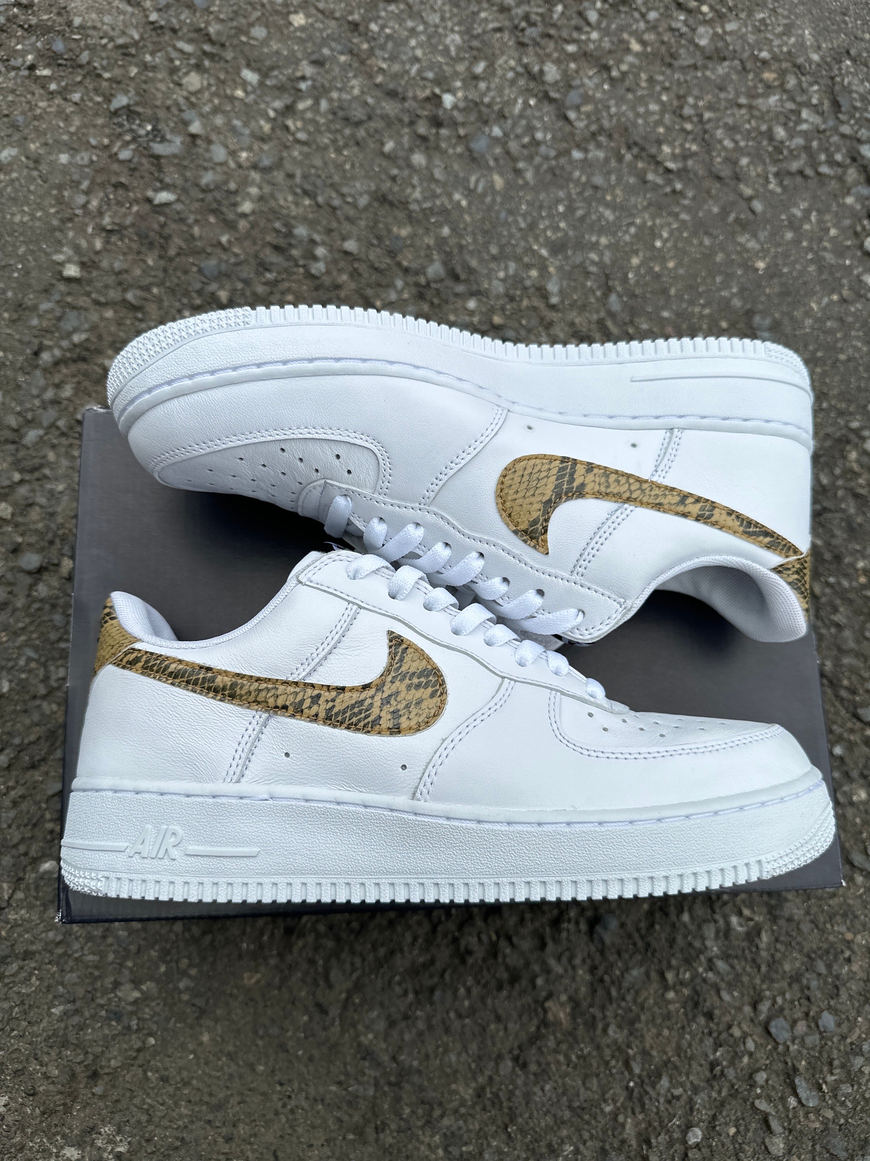Nike Air Force 1 Low Retro PRM QS "Ivory Snake" (2019) AO1635-100
