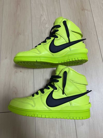 AMBUSH × NIKE DUNK HIGH "FLASH LIME"