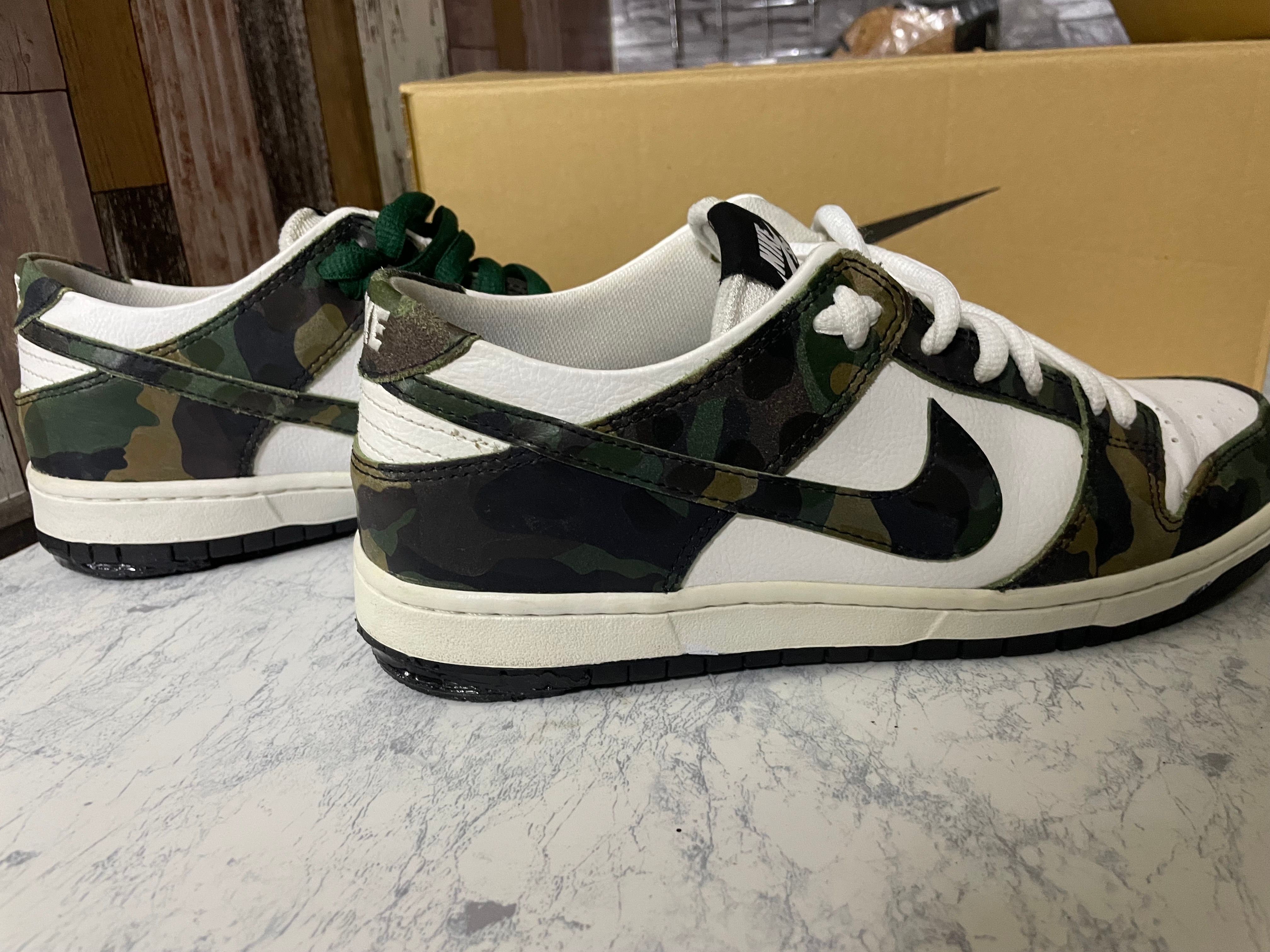 Nike SB Dunk Low Pro "Camo Legion Green"