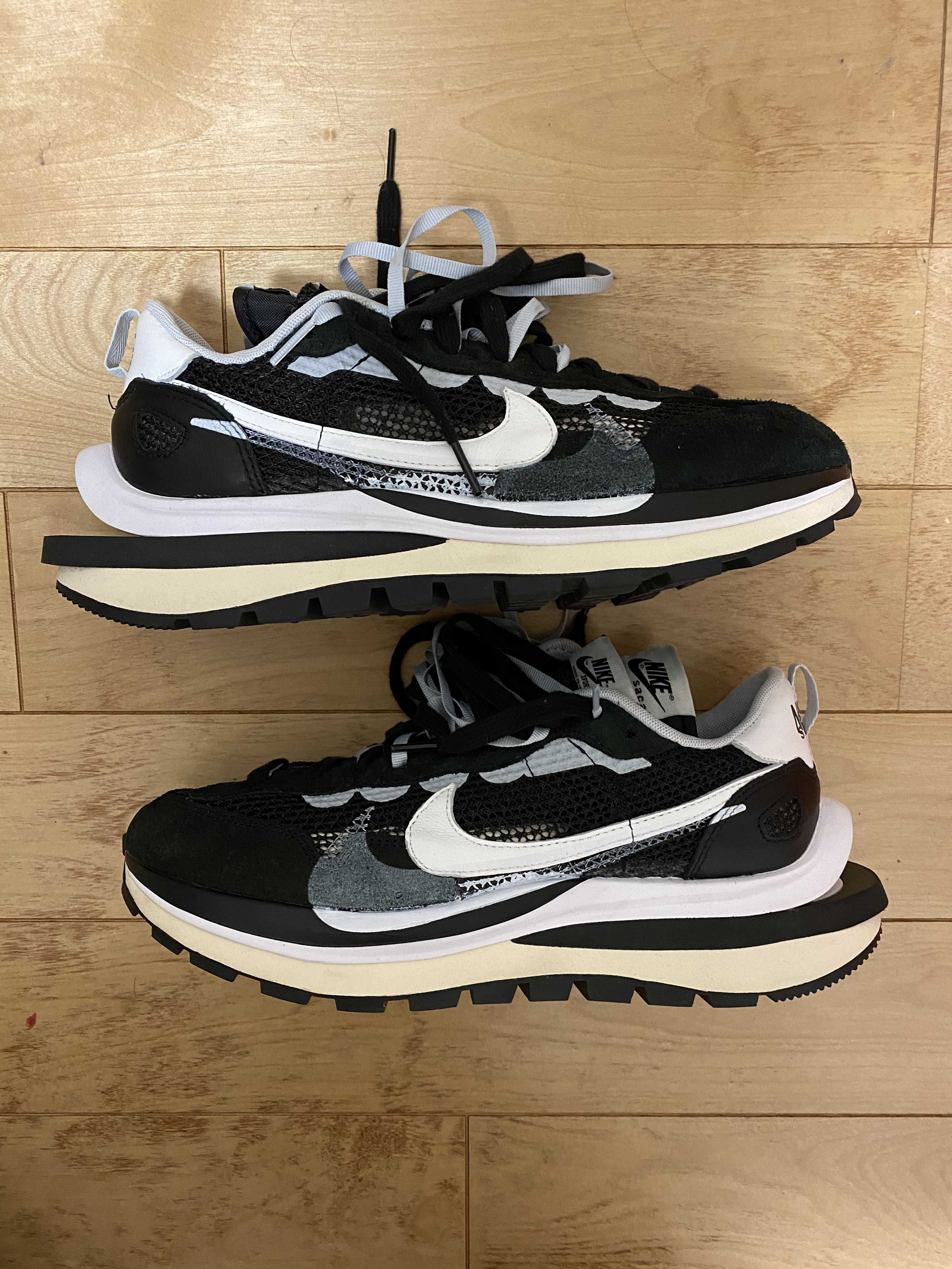 sacai × Nike Vapor Waffle "Black and White"