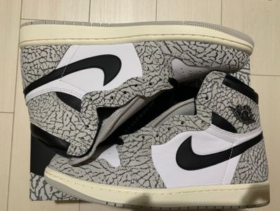 Nike Air Jordan 1 High OG "White Cement/Safari"