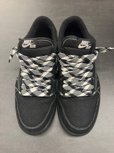 Travis Scott × Nike Air Jordan 1 Low OG SP "Black Phantom"