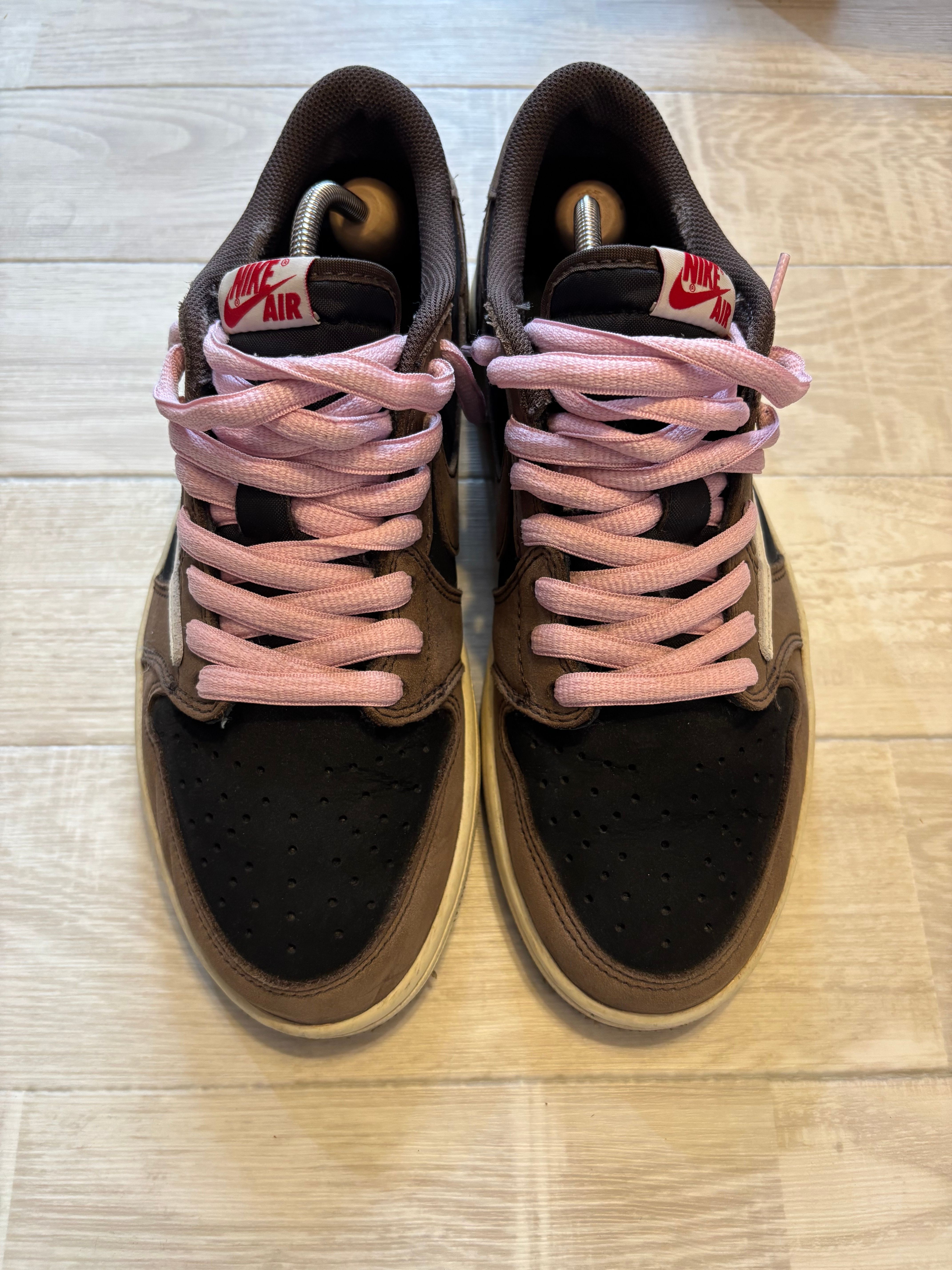 Travis Scott × Nike Air Jordan 1 Low OG SP-T  "Black/Dark Mocha"