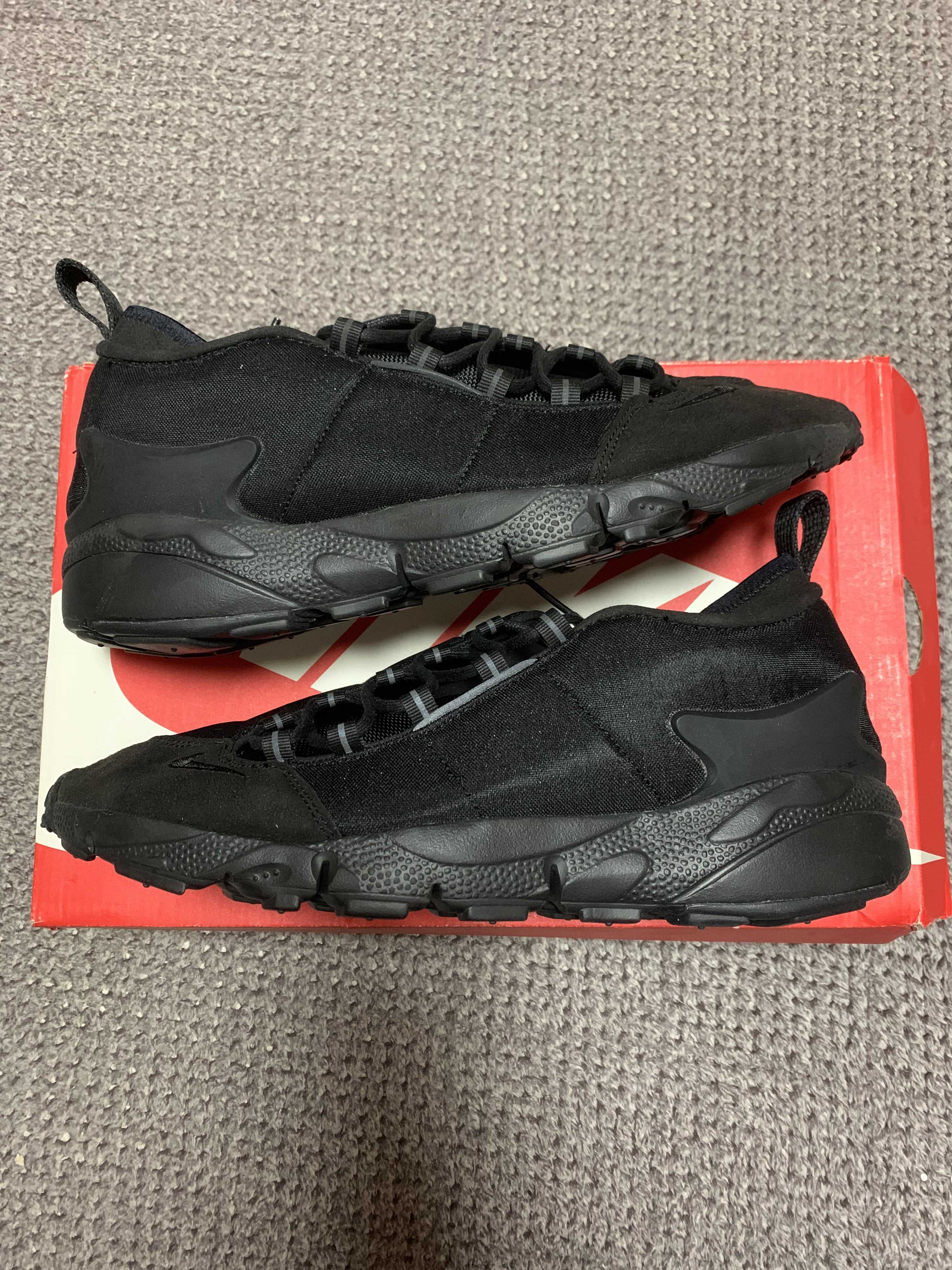 COMME des GARCONS × Nike Air Footscape NM "BLACK"