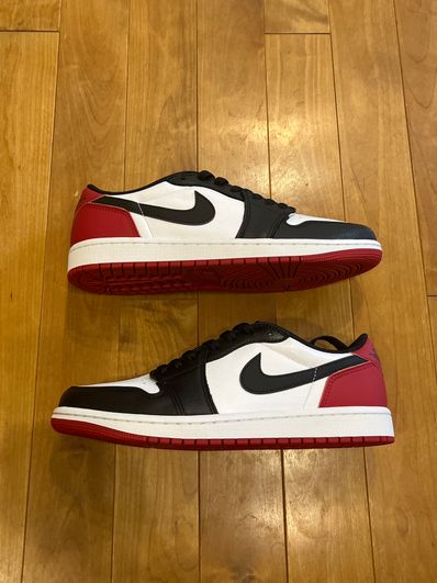 Nike Air Jordan 1 Retro Low OG "Black Toe"