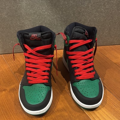 Nike Air Jordan 1 Retro High OG "Black/Pine Green" (2020)