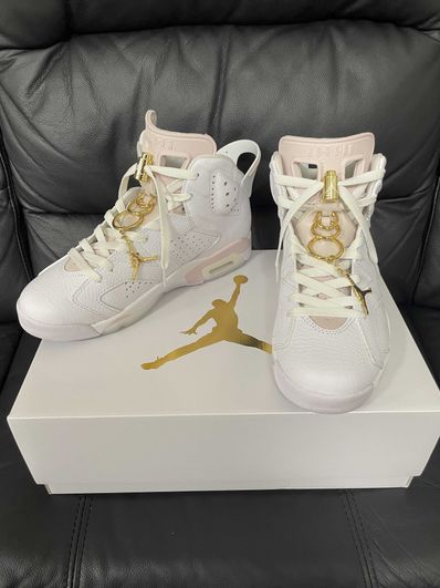 Nike Women's Air Jordan 6 "Gold Hoops"