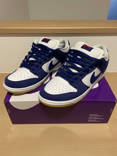 Nike SB Dunk Low "Los Angeles Dodgers/Deep Royal Blue"