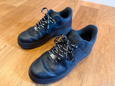 Supreme × Nike Air Force 1 Low "Black"