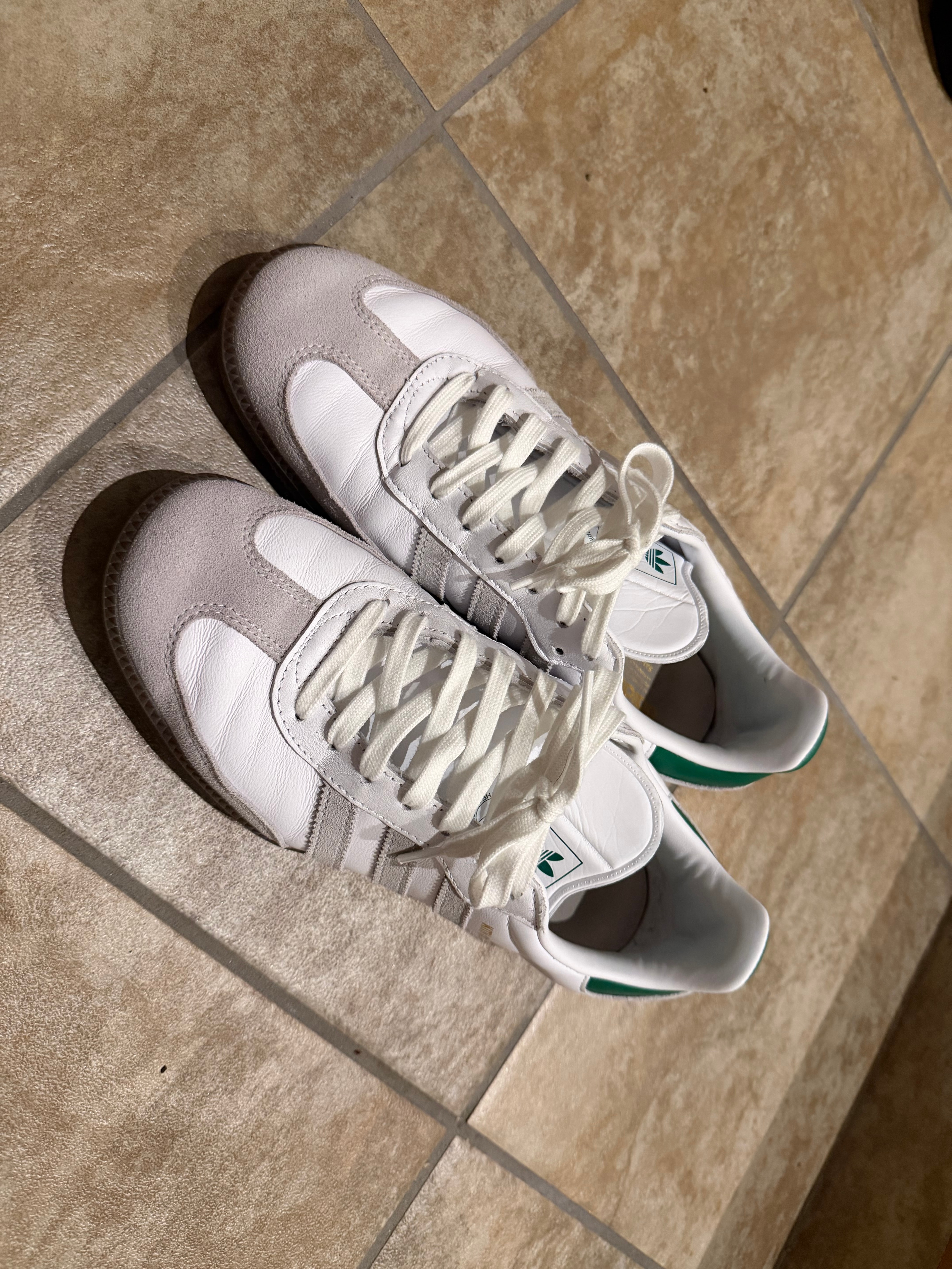KITH × adidas Samba OG "White/Green"