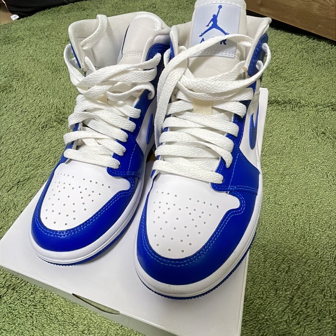 Nike Women's Air Jordan 1 Mid "Kentucky Blue"