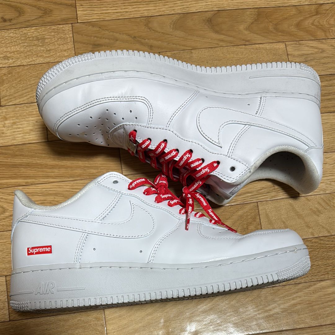 Supreme × Nike Air Force 1 Low "White"