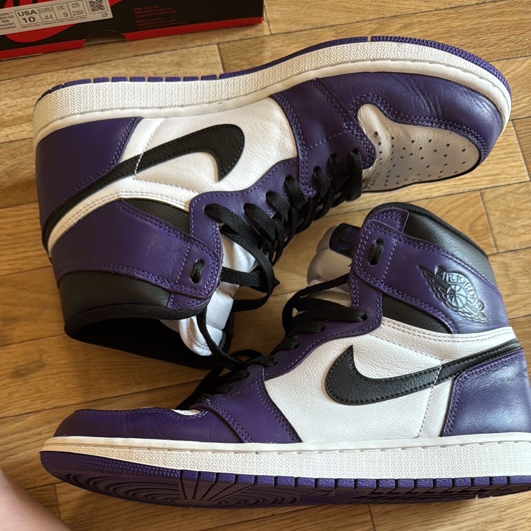 Nike Air Jordan 1 Retro High OG "Court Purple White/Black" (2020)   
