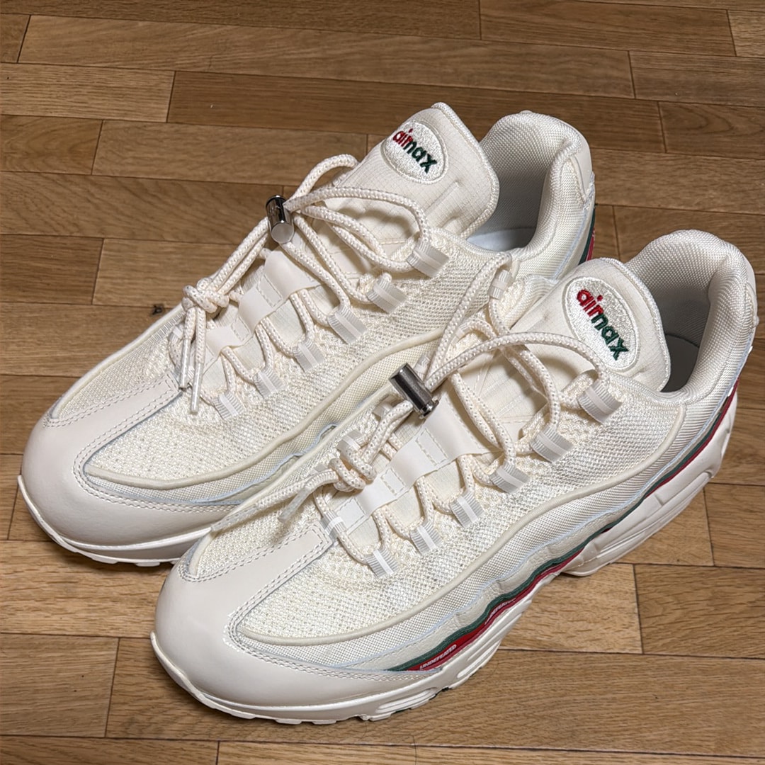 UNDEFEATED × Nike Air Max 95 SP "Sail"