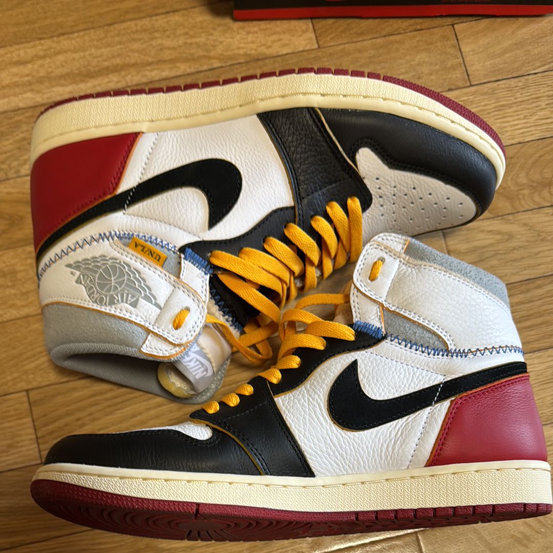 UNION × Nike Air Jordan 1 Retro High OG NRG "Varsity Red/Wolf Grey"