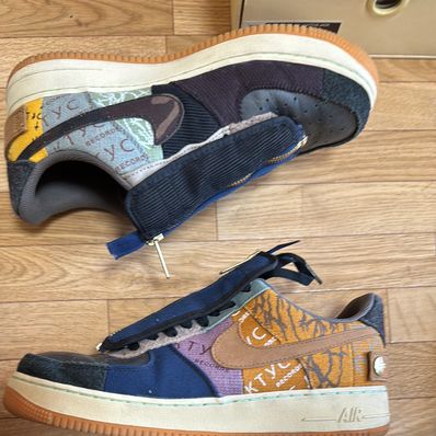 Travis Scott × Nike Air Force 1 Low Cactus Jack "Multi Color"