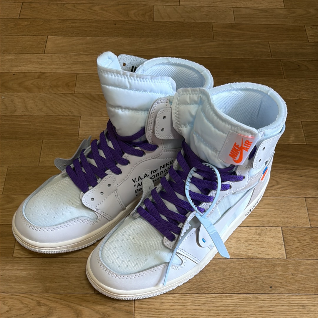 Virgil Abloh Archive (V.A.A.) × Nike Air Jordan 1 Retro High OG "Alaska"