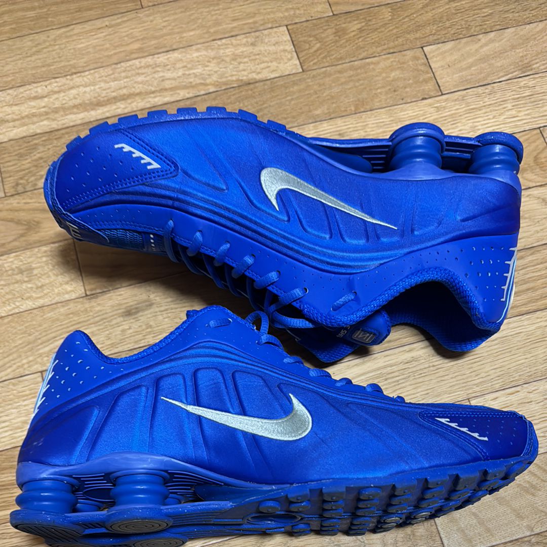 Nike Women's Shox R4 "Racer Blue and Metallic Silver"