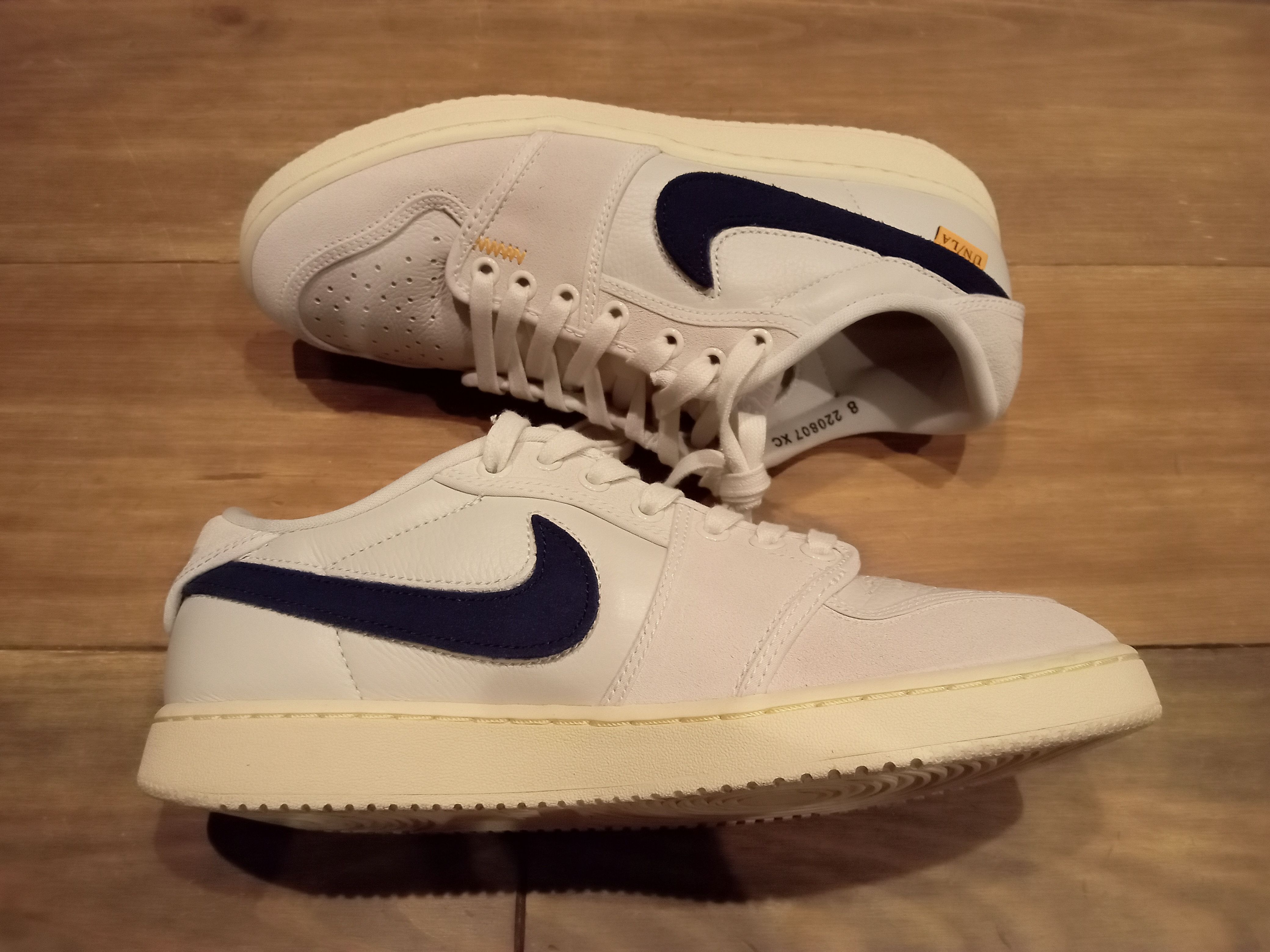 UNION × Nike Air Jordan 1 Low KO "Sail Leather"