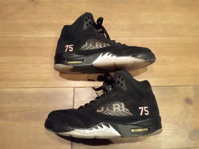 NIKE AIR JORDAN 5 PARIS SAINT-GERMAIN BLACK/CEMENT GREY