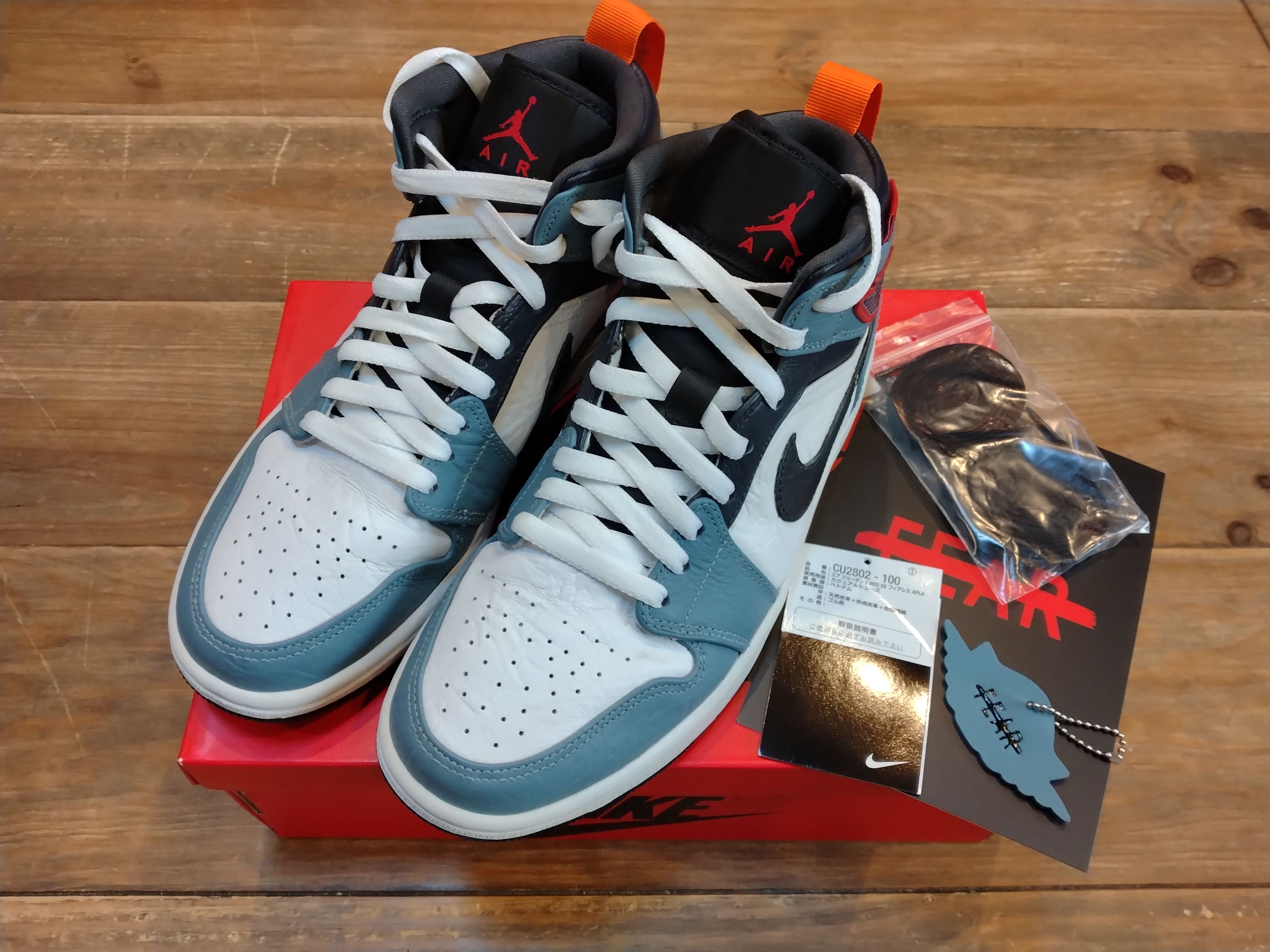 FACETASM × Nike Air Jordan 1 Mid "White/Navy"