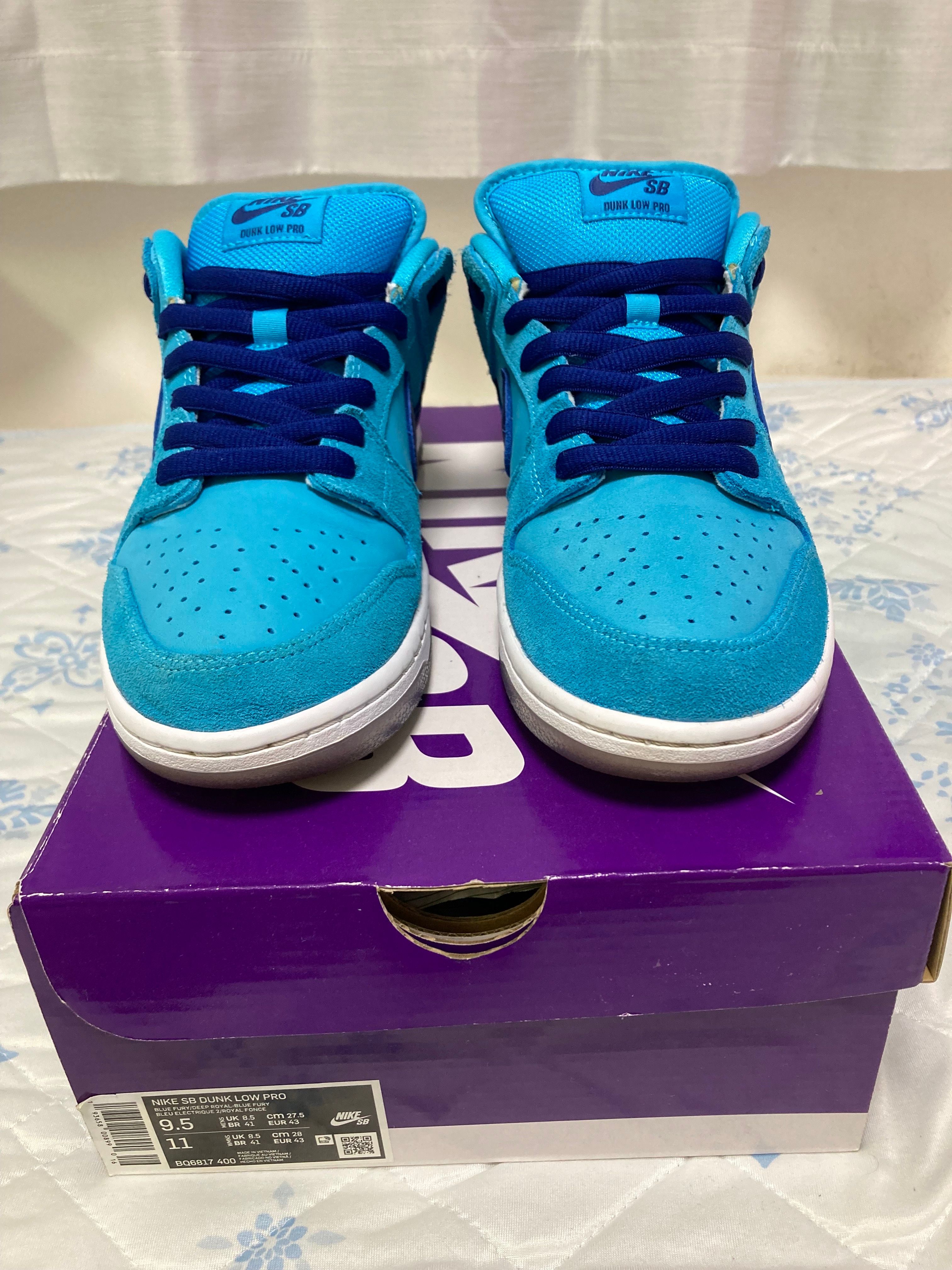 Nike SB Dunk Low Pro "Blue Fury/Deep Royal Blue"