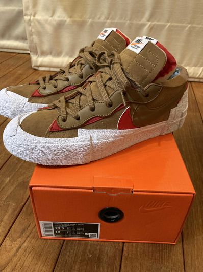 SACAI × NIKE BLAZER LOW "BRITISH TAN"