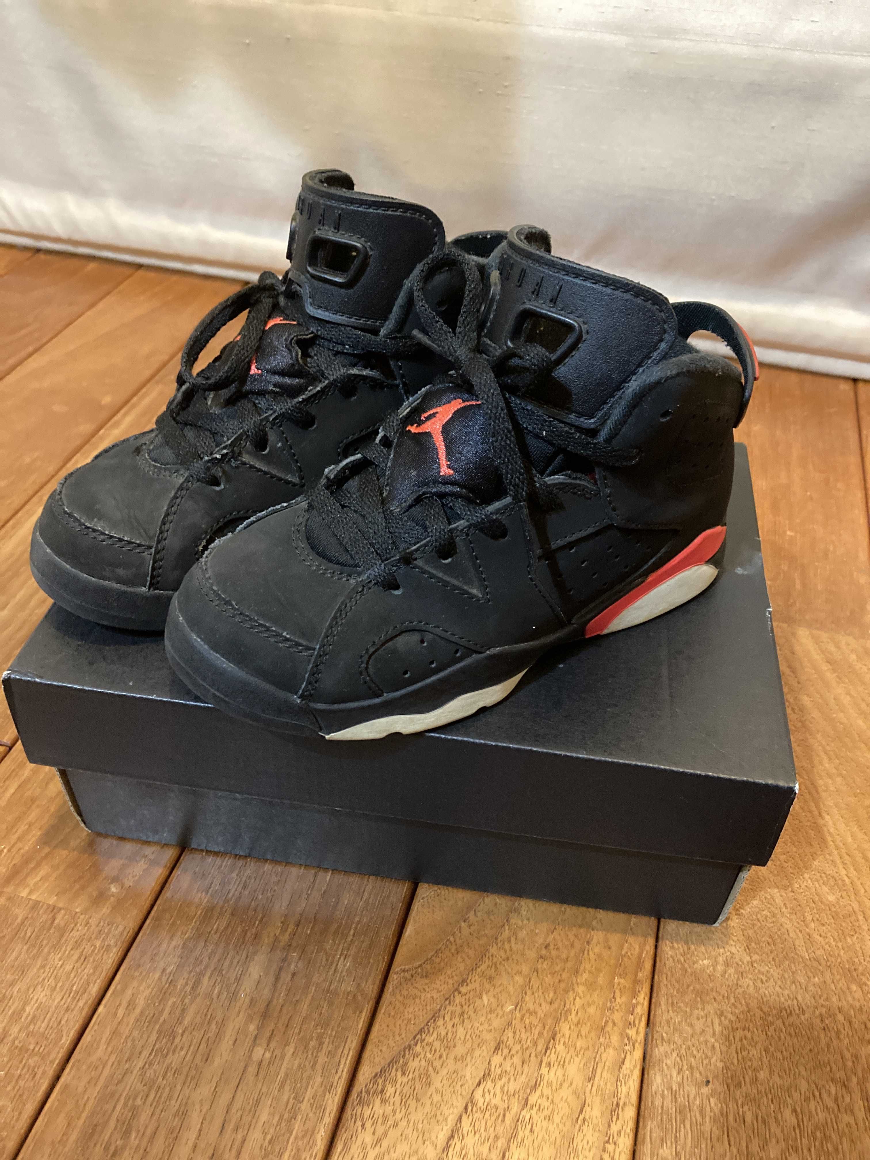Nike PS Air Jordan 6 Retro "Black Infrared" (2019)