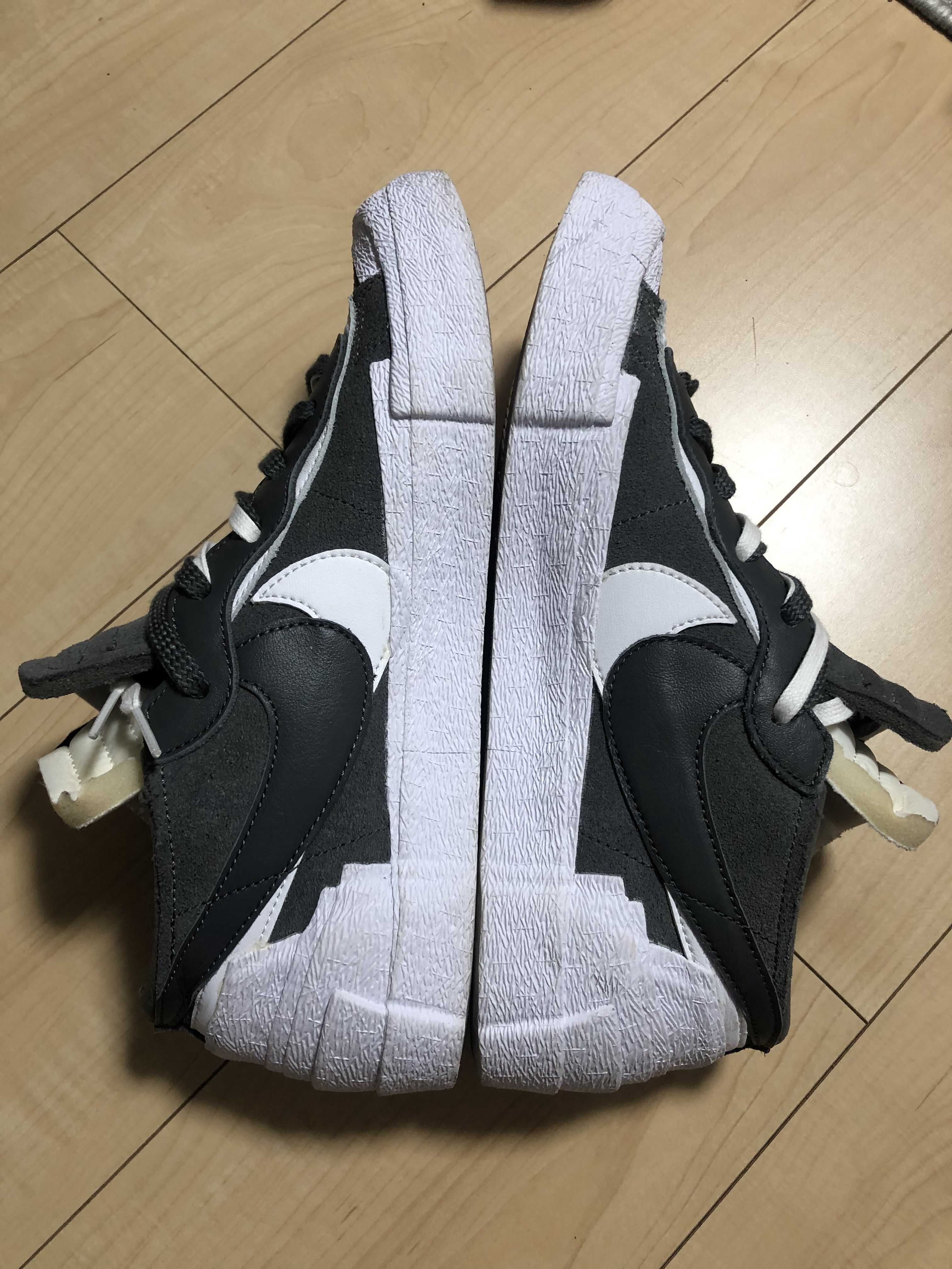 Sacai × Nike Blazer Low "Iron Grey"