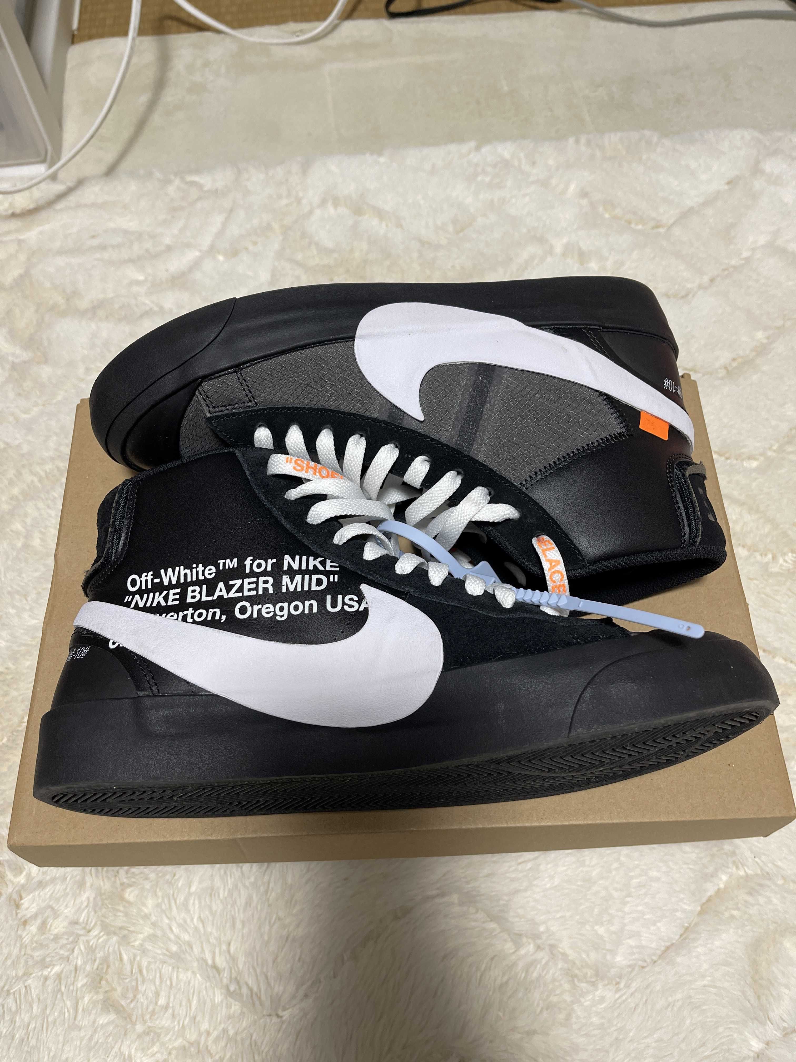 Off-White × Nike Blazer Studio Mid "Grim Reaper"