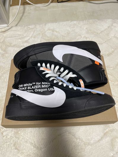 Off-White × Nike Blazer Studio Mid "Grim Reaper"