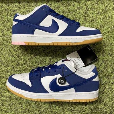 Nike SB Dunk Low "Los Angeles Dodgers/Deep Royal Blue"