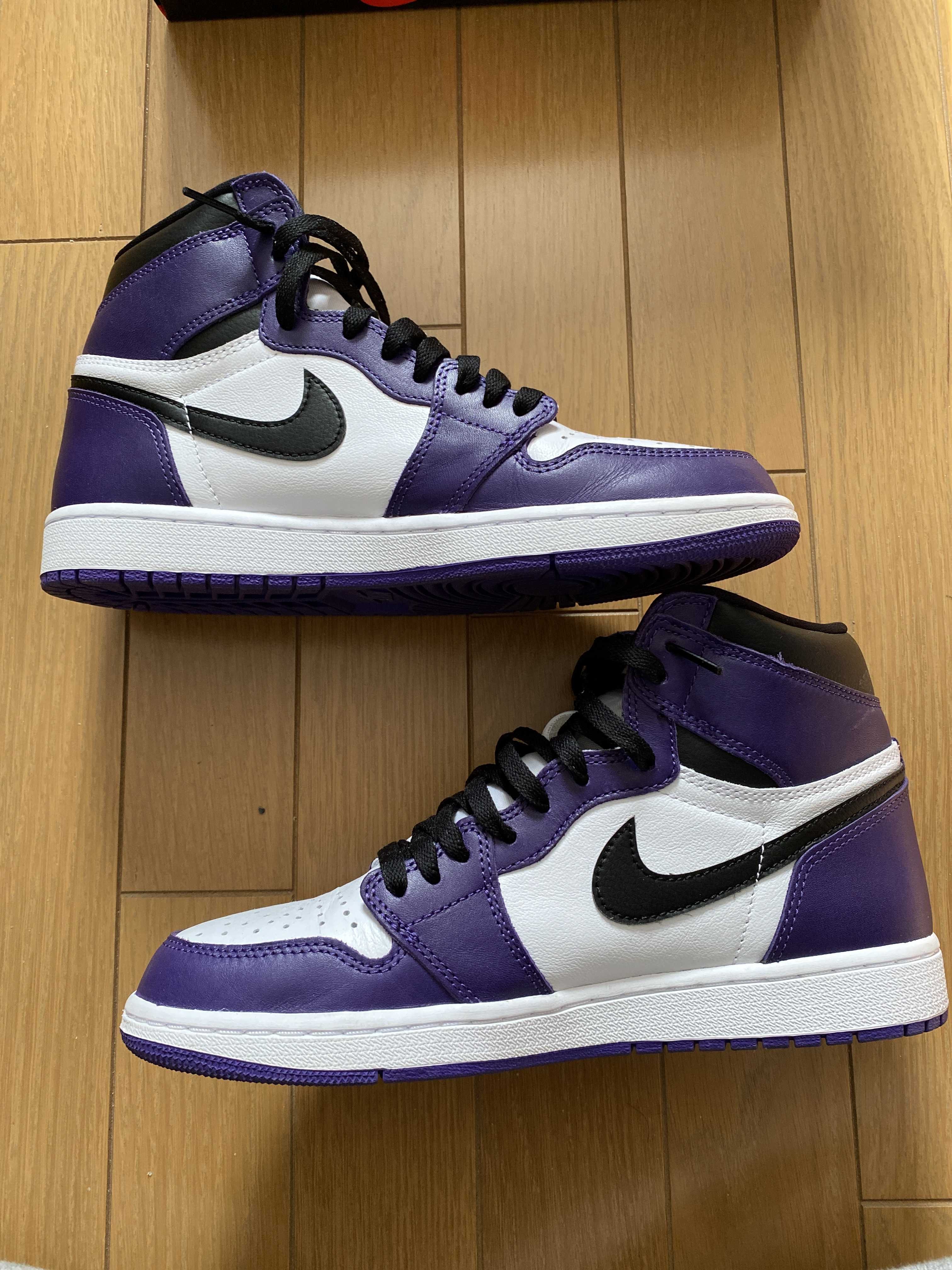 Nike Air Jordan 1 Retro High OG "Court Purple White/Black" (2020)   