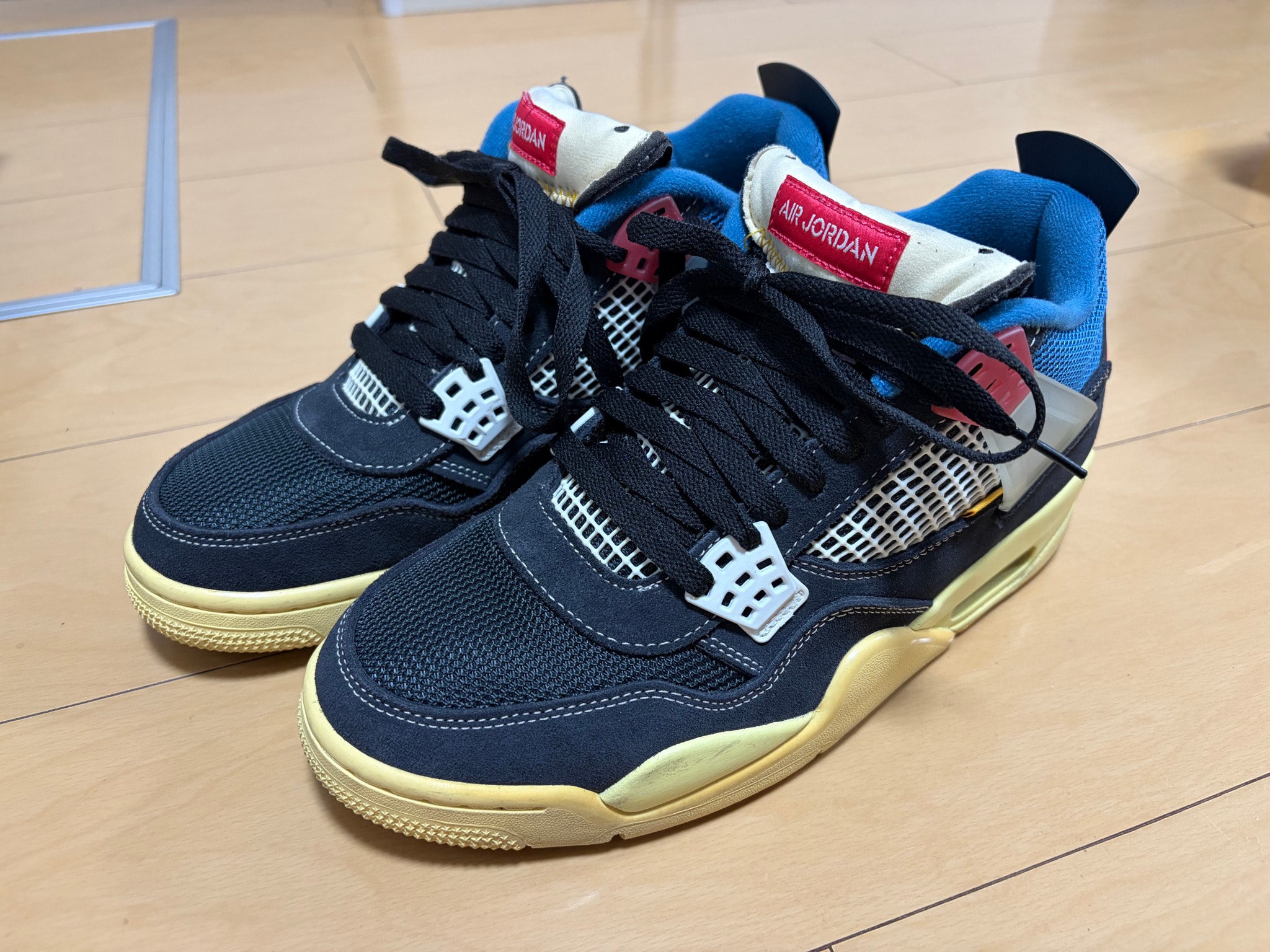 UNION × Nike Air Jordan 4 "Off Noir"