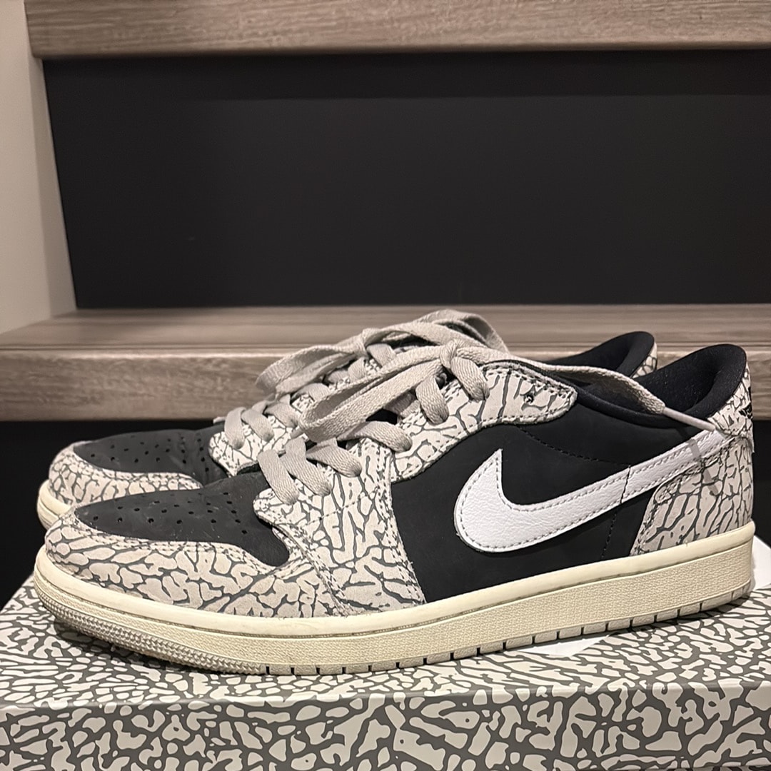 Nike Air Jordan 1 Retro Low OG "Black Cement"