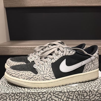 Nike Air Jordan 1 Retro Low OG "Black Cement"