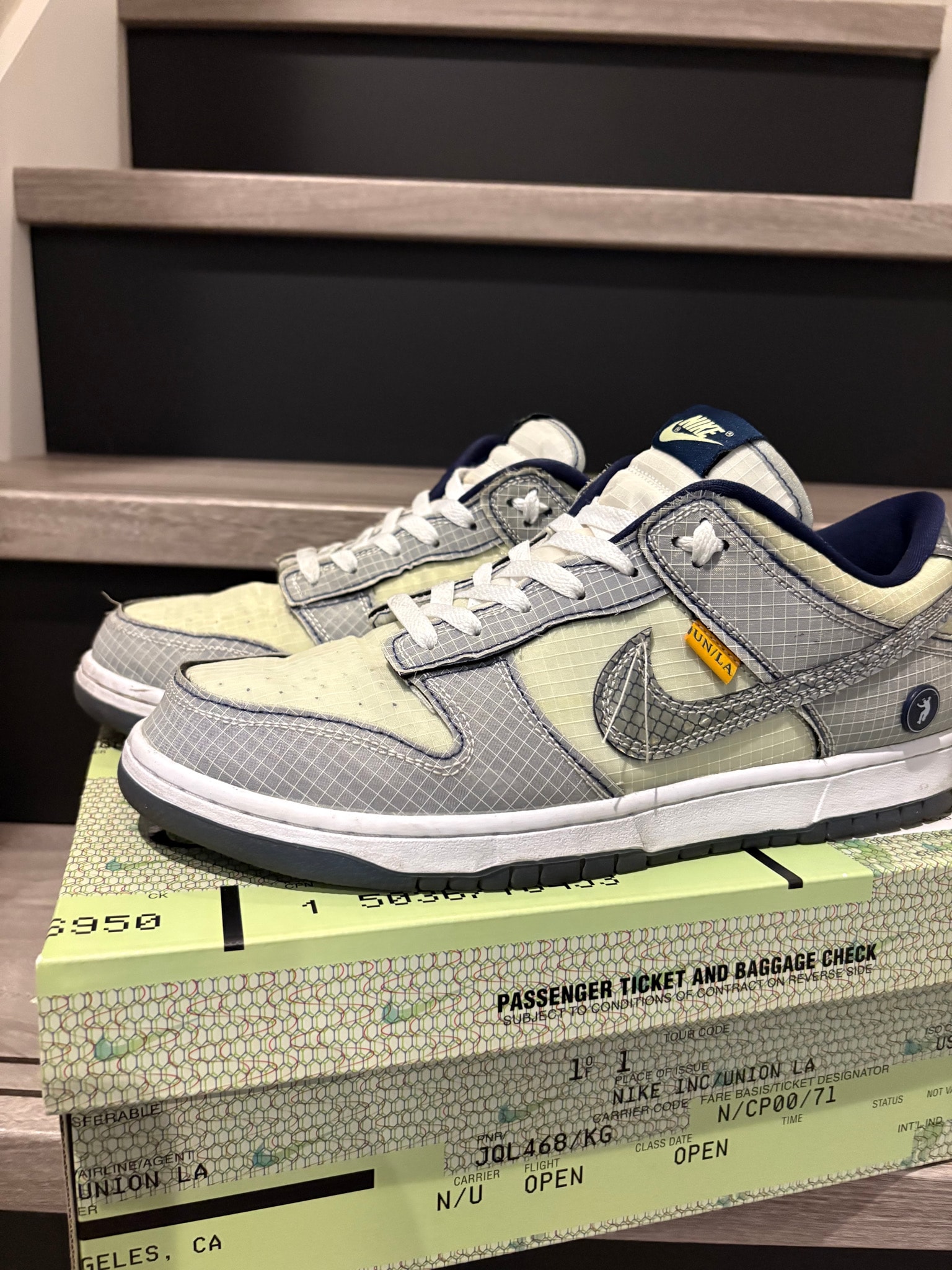 UNION × Nike Dunk Low "Pistachio"
