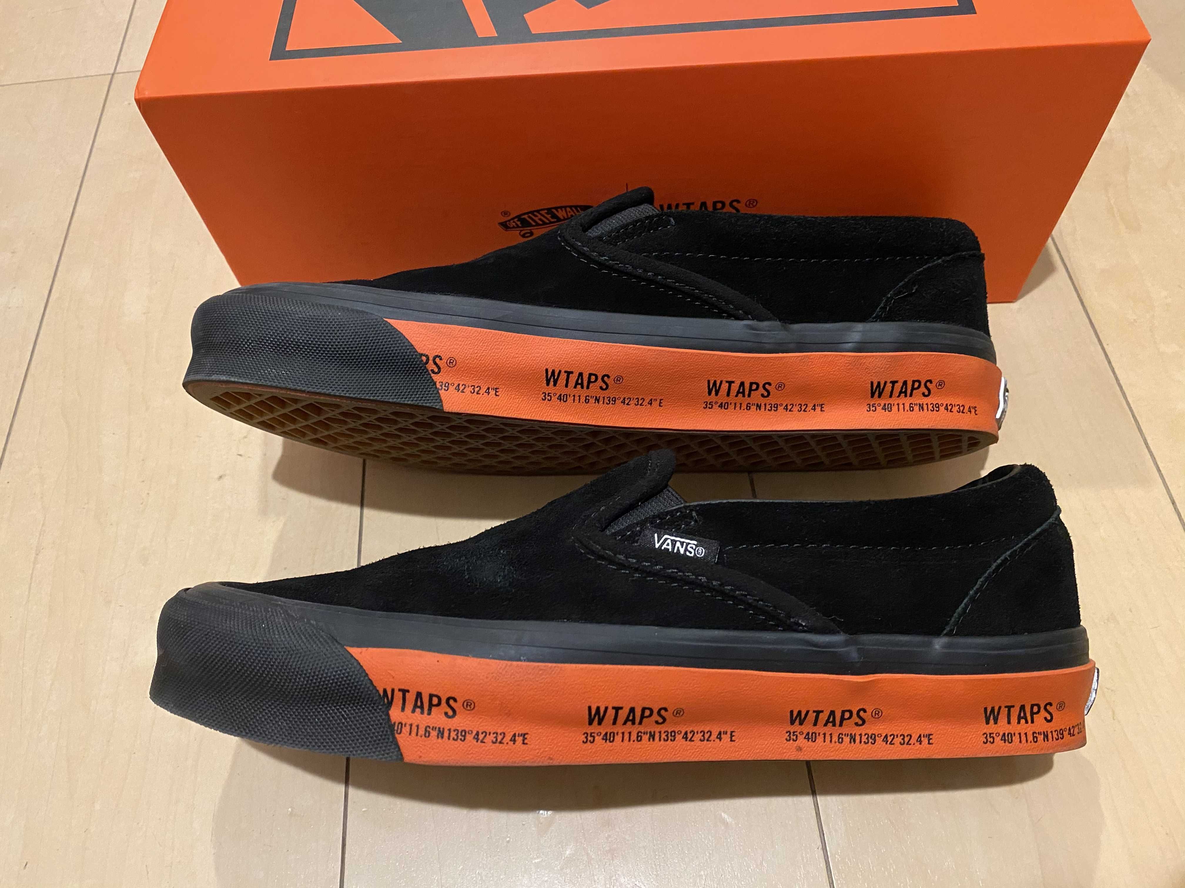 WTAPS × Vans OG Classic Slip-On LX "Black"