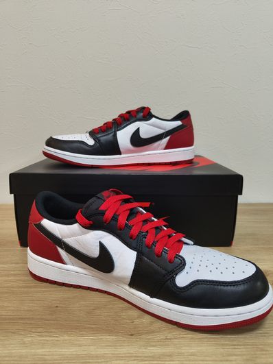 Nike Air Jordan 1 Retro Low OG "Black Toe"