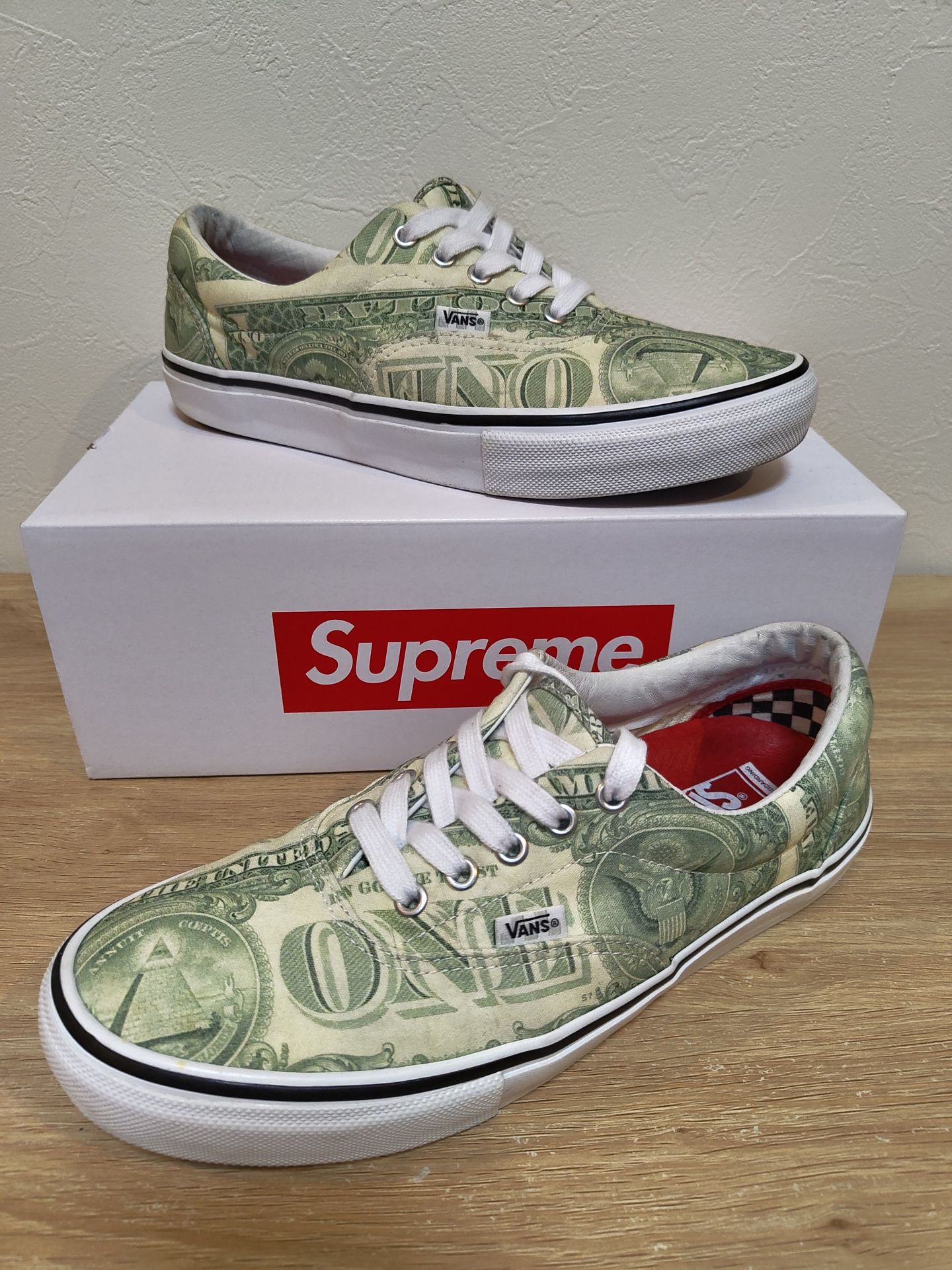 Supreme × Vans Dollar Era "Green"