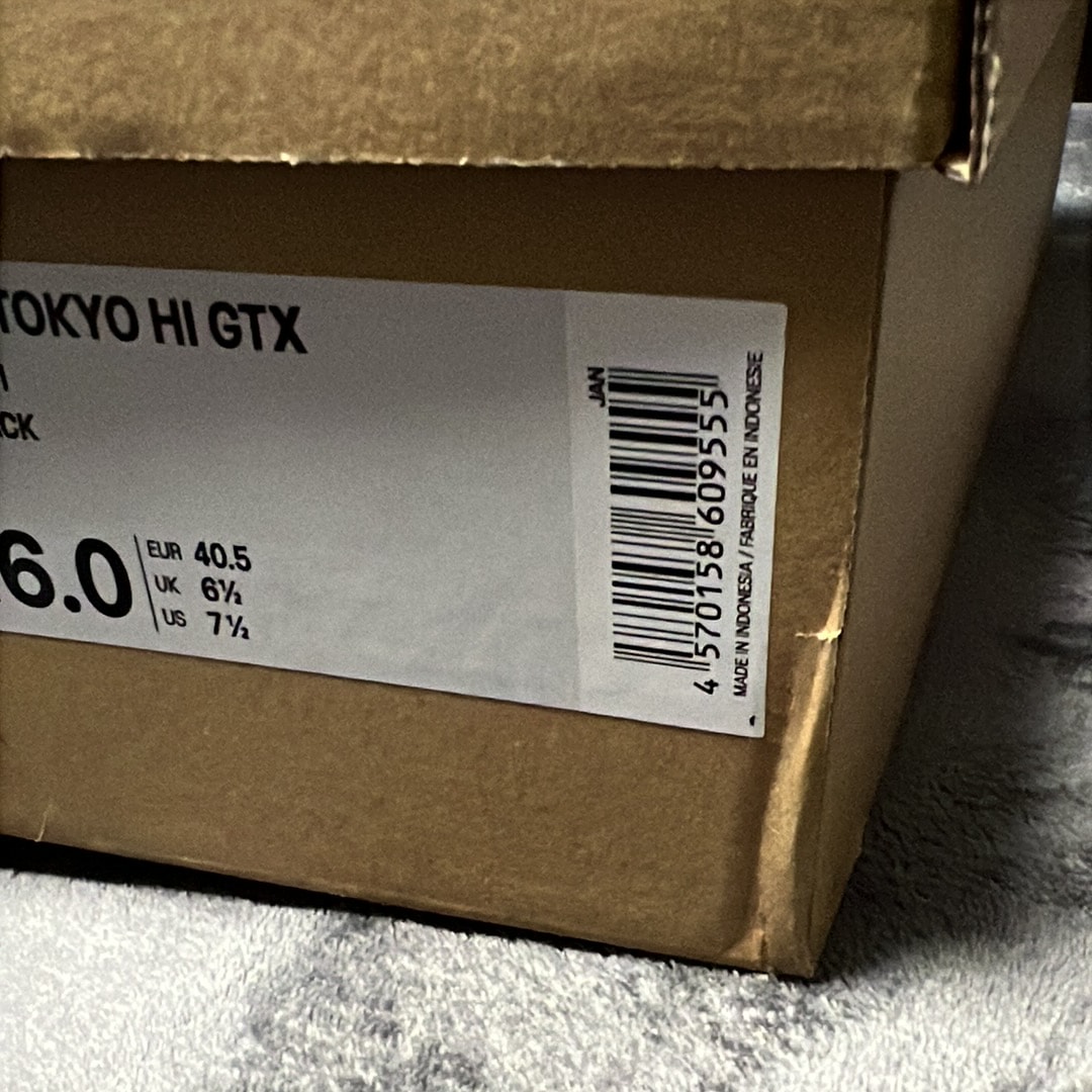Asics Gel-Yetitokyo Hi GORE-TEX "Black/Black"