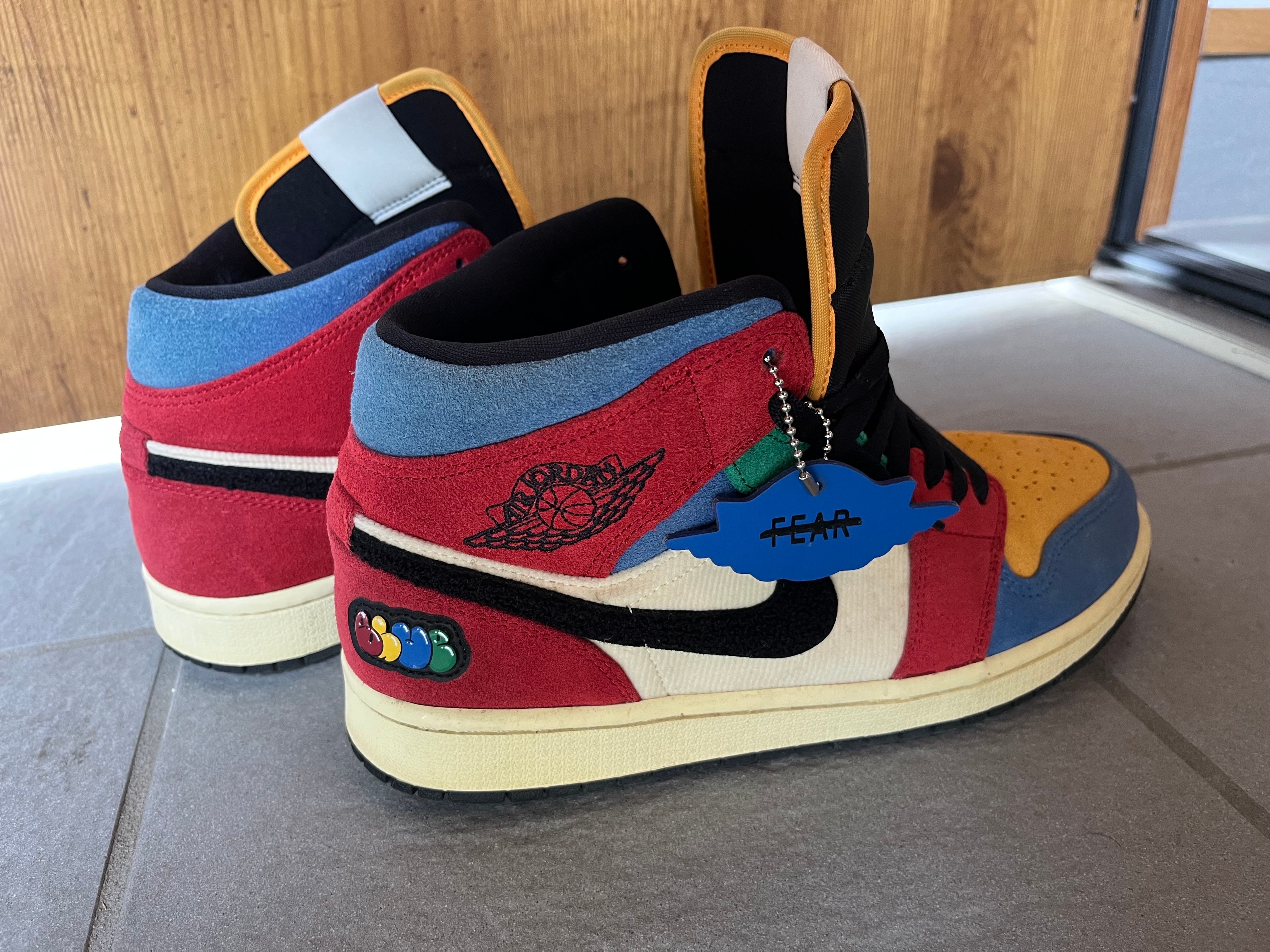 Blue The Great × Nike Air Jordan 1 Mid "Fearless"