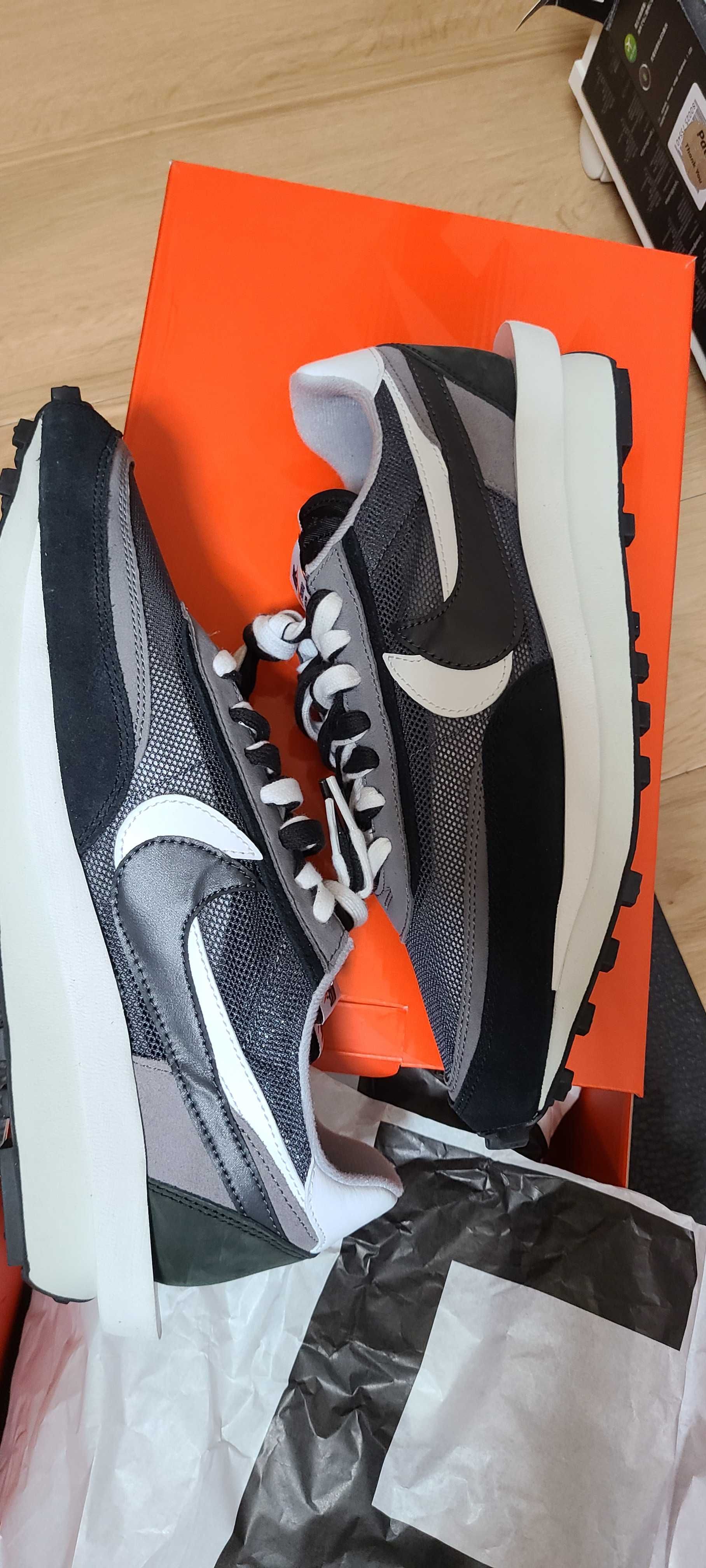 sacai × Nike LD Waffle "Black"