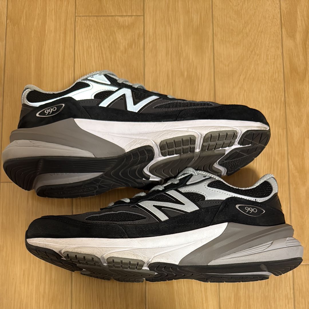 New Balance 990V6 "Black" (Heel NB Logo)