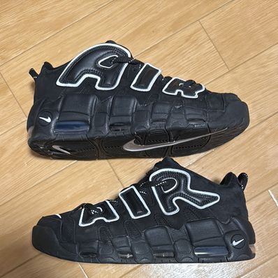 AMBUSH × Nike Air More Uptempo Low "Black and White"