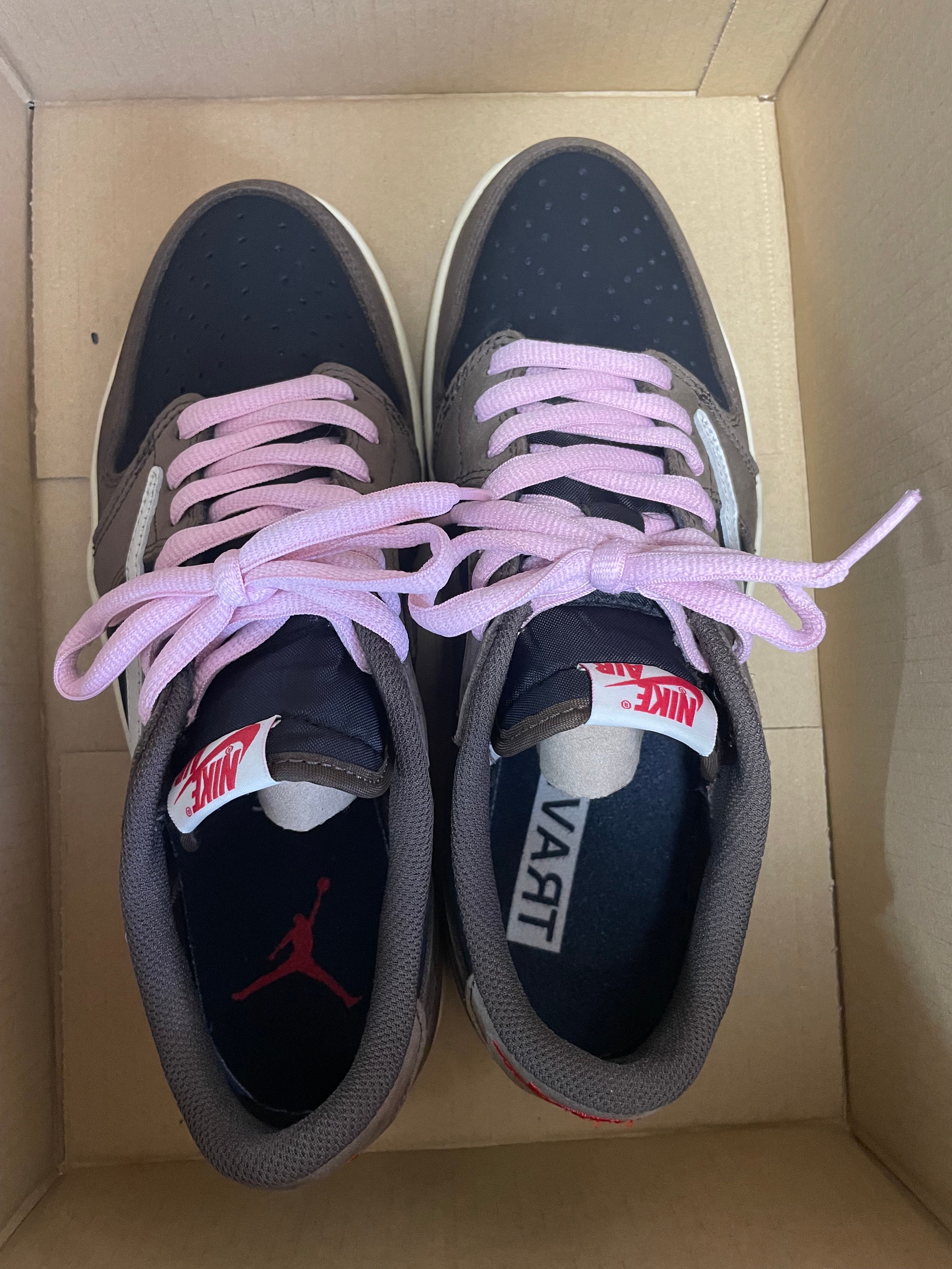 Travis Scott × Nike Air Jordan 1 Low OG SP-T  "Black/Dark Mocha"