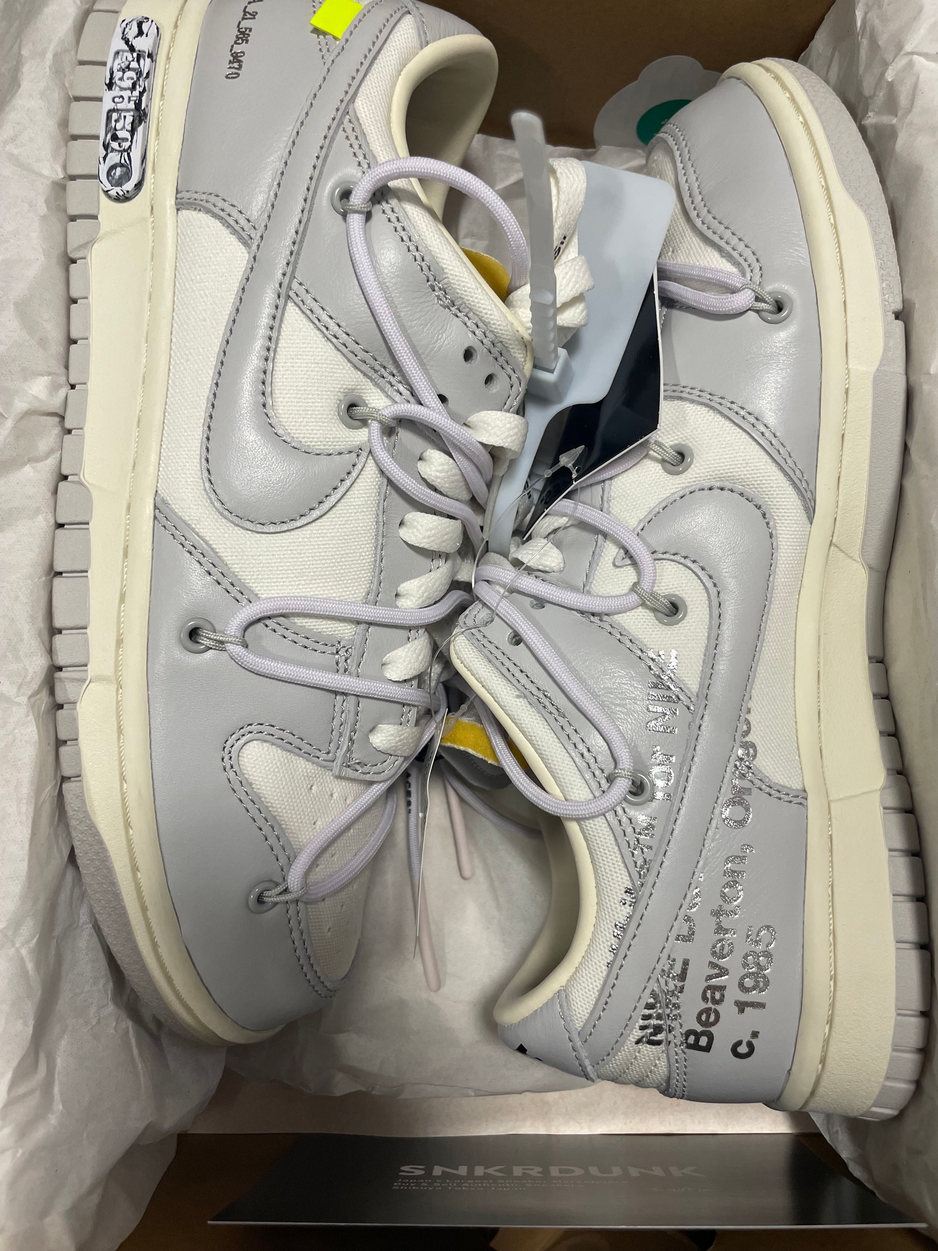 Off-White × Nike Dunk Low 1 of 50 "Lot.49"